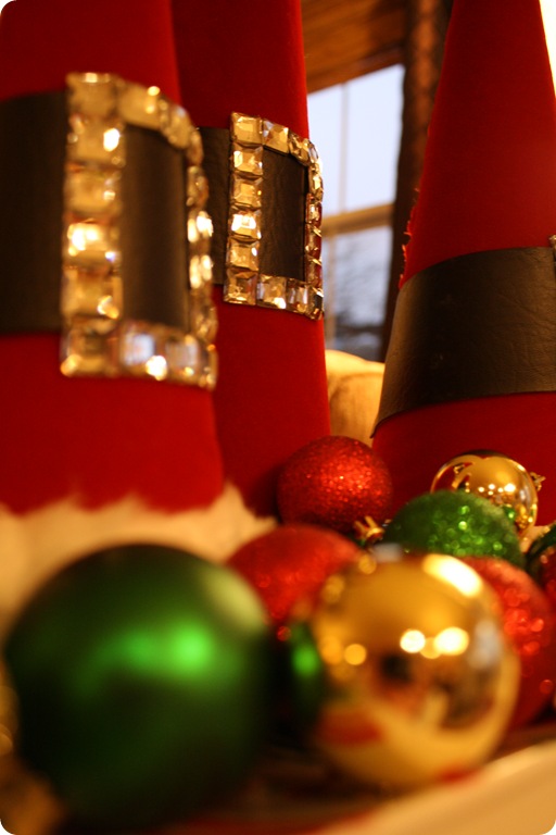 Santa hat craft from Thrifty Decor Chick
